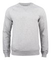 Heren Sweater Clique Premium Grijs Melange
